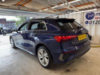 USED 2021 21 AUDI A3 1.4 TFSIe 40 S line Sportback 5dr Petrol Plug-in Hybrid S Tronic Euro 6 (s/s) 13kWh (204 ps)\+1 OWNER FROM NEW+HISTORY+FULL LEATHER SEATS+DIGITAL DASH+MEDIA+BLUETOOTH+NAVIGATION+ 1 OWNER FROM NEW+FSH+CLIMATE+FULL LEATHER SEATS+PARK CONTROL+NAV+ALLOYS+BLUETOOTH+MEDIA+DIGITAL COCKPIT+PRIVACY+USB+AUX+DAB+CRUISE+HPI CLEAR