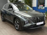 USED 2023 23 HYUNDAI TUCSON 1.6 T-GDi Ultimate SUV 5dr Petrol Manual Euro 6 (s/s) (150 ps) SAT NAV LEATHER SUNROOF CAMERA PARKING SENSORS 1 OWNER SERVICE HISTORY HYUNDAI WARRANTY TILL APRIL 2028