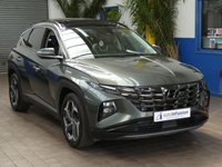 USED 2023 23 HYUNDAI TUCSON 1.6 T-GDi Ultimate SUV 5dr Petrol Manual Euro 6 (s/s) (150 ps) SAT NAV LEATHER SUNROOF CAMERA PARKING SENSORS 1 OWNER SERVICE HISTORY HYUNDAI WARRANTY TILL APRIL 2028