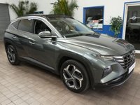 USED 2023 23 HYUNDAI TUCSON 1.6 T-GDi Ultimate SUV 5dr Petrol Manual Euro 6 (s/s) (150 ps) SAT NAV LEATHER SUNROOF CAMERA PARKING SENSORS 1 OWNER SERVICE HISTORY HYUNDAI WARRANTY TILL APRIL 2028