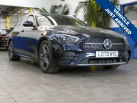 USED 2020 70 MERCEDES-BENZ E-CLASS 2.0 E300de 13.5kWh AMG Line Estate 5dr Diesel Plug-in Hybrid G-Tronic+ Euro 6 (s/s) (306 ps) SAT NAV ANDROID APPLE CARPLAY LEATHER HEATED SEATS CRUISE CONTROL REAR VIEW CAMERA PARKING SENSORS 1 OWNER SERVICE HISTORY WARRANTY