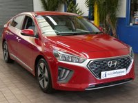 USED 2022 22 HYUNDAI IONIQ 1.6 h-GDi Premium SE Hatchback 5dr Petrol Hybrid DCT Euro 6 (s/s) (141 ps) SAT NAV LEATHER HEATED VENTILATED SEATS HEATED STEERING HEATED REAR SEATS REAR VIEW CAMERA CRUISE CONTROL PARKING SENSORS 1 OWNER 3 HYUNDAI SERVICES TO 11K MILES HYUNDAI WARRANTY MARCH 2027