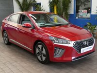 USED 2022 22 HYUNDAI IONIQ 1.6 h-GDi Premium SE Hatchback 5dr Petrol Hybrid DCT Euro 6 (s/s) (141 ps) SAT NAV LEATHER HEATED VENTILATED SEATS HEATED STEERING HEATED REAR SEATS REAR VIEW CAMERA CRUISE CONTROL PARKING SENSORS 1 OWNER 3 HYUNDAI SERVICES TO 11K MILES HYUNDAI WARRANTY MARCH 2027