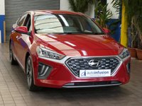 USED 2022 22 HYUNDAI IONIQ 1.6 h-GDi Premium SE Hatchback 5dr Petrol Hybrid DCT Euro 6 (s/s) (141 ps) SAT NAV LEATHER HEATED VENTILATED SEATS HEATED STEERING HEATED REAR SEATS REAR VIEW CAMERA CRUISE CONTROL PARKING SENSORS 1 OWNER 3 HYUNDAI SERVICES TO 11K MILES HYUNDAI WARRANTY MARCH 2027