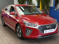 USED 2022 22 HYUNDAI IONIQ 1.6 h-GDi Premium SE Hatchback 5dr Petrol Hybrid DCT Euro 6 (s/s) (141 ps) SAT NAV LEATHER HEATED VENTILATED SEATS HEATED STEERING HEATED REAR SEATS REAR VIEW CAMERA CRUISE CONTROL PARKING SENSORS 1 OWNER 3 HYUNDAI SERVICES TO 11K MILES HYUNDAI WARRANTY MARCH 2027