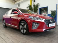 USED 2022 22 HYUNDAI IONIQ 1.6 h-GDi Premium SE Hatchback 5dr Petrol Hybrid DCT Euro 6 (s/s) (141 ps) SAT NAV LEATHER HEATED VENTILATED SEATS HEATED STEERING HEATED REAR SEATS REAR VIEW CAMERA CRUISE CONTROL PARKING SENSORS 1 OWNER 3 HYUNDAI SERVICES TO 11K MILES HYUNDAI WARRANTY MARCH 2027
