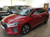 USED 2022 22 HYUNDAI IONIQ 1.6 h-GDi Premium SE Hatchback 5dr Petrol Hybrid DCT Euro 6 (s/s) (141 ps) SAT NAV LEATHER HEATED VENTILATED SEATS HEATED STEERING HEATED REAR SEATS REAR VIEW CAMERA CRUISE CONTROL PARKING SENSORS 1 OWNER 3 HYUNDAI SERVICES TO 11K MILES HYUNDAI WARRANTY MARCH 2027