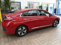 USED 2022 22 HYUNDAI IONIQ 1.6 h-GDi Premium SE Hatchback 5dr Petrol Hybrid DCT Euro 6 (s/s) (141 ps) SAT NAV LEATHER HEATED VENTILATED SEATS HEATED STEERING HEATED REAR SEATS REAR VIEW CAMERA CRUISE CONTROL PARKING SENSORS 1 OWNER 3 HYUNDAI SERVICES TO 11K MILES HYUNDAI WARRANTY MARCH 2027