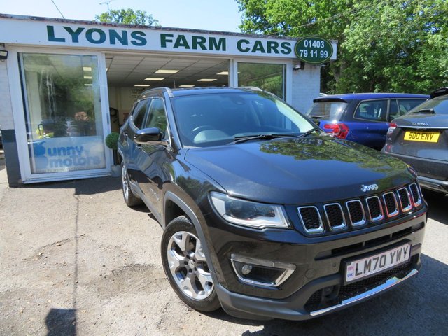 2021 70 Jeep Compass 1.4T MultiAirII  GPF Limited SUV 5dr Petrol Manual Euro 6 (s/s) (140 ps)