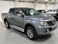 USED 2018 18 MITSUBISHI L200 2.4 DI-D DC Titan Pickup Double Cab 4dr Diesel Manual 4WD Euro 6 (178 ps) &pound;15,989+VAT+ 2 OWNERS + F.S.H