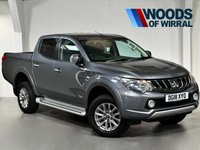 USED 2018 18 MITSUBISHI L200 2.4 DI-D DC Titan Pickup Double Cab 4dr Diesel Manual 4WD Euro 6 (178 ps) &pound;15,989+VAT+ 2 OWNERS + F.S.H