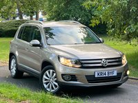 USED 2014 14 VOLKSWAGEN TIGUAN 2.0 TDI BlueMotion Tech Match SUV 5dr Diesel Manual 2WD Euro 5 (s/s) (140 ps) 