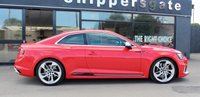 PRE-OWNED 2018 18 AUDI RS5 2.9 TFSI V6 Coupe 2dr Petrol Tiptronic quattro Euro 6 (s/s) (450 ps) Misano Red Pearl Effect (&pound;645 option), Fine Napa Leather Super Sports Seats Black With Rock Grey Stitching, 20in 5 Arm Trapezoid Forged Alloys (&pound;2000 option), Top Speed Increased To 184 MPH (&pound;1450 option), Carbon Inlays (&pound;950 option), Audi Side Assist Including Pre-sense Rear (&pound;775 option), Rear View Camera (&pound;450 option), Audi Phone Box With Wireless Charging (&pound;325 option), Tyre Pressure Monitoring System (&pound;250 option), Electric Adjustable Seats With Driver Memory (&pound;200 option), Storage Pack