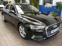 USED 2021 71 AUDI A6 SALOON 2.0 TFSI 40 Sport Saloon 4dr Petrol S Tronic Euro 6 (s/s) (204 ps) SAT NAV HEATED LEATHER INTERIOR REAR VIEW CAMERA PARKING SENSORS 1 OWNER SERVICE HISTORY WARRANTY