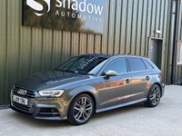 USED 2019 19 AUDI S3 2.0 TFSI Sportback 5dr Petrol S Tronic quattro Euro 6 (s/s) (300 ps) APPLE CAR PLAY VIRTUAL COCKPIT NAV