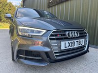 USED 2019 19 AUDI S3 2.0 TFSI Sportback 5dr Petrol S Tronic quattro Euro 6 (s/s) (300 ps) APPLE CAR PLAY VIRTUAL COCKPIT NAV