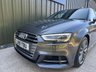 USED 2019 19 AUDI S3 2.0 TFSI Sportback 5dr Petrol S Tronic quattro Euro 6 (s/s) (300 ps) APPLE CAR PLAY VIRTUAL COCKPIT NAV