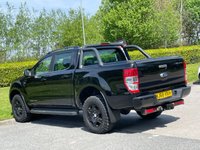 USED 2018 68 FORD RANGER 2.2 TDCi Black Edition Pickup Double Cab 4dr Diesel Manual 4WD Euro 6 (s/s) (160 ps) ** NO VAT ** FULL LEATHER +SAT NAV