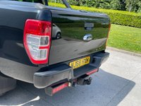 USED 2018 68 FORD RANGER 2.2 TDCi Black Edition Pickup Double Cab 4dr Diesel Manual 4WD Euro 6 (s/s) (160 ps) ** NO VAT ** FULL LEATHER +SAT NAV