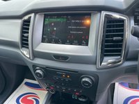 USED 2018 68 FORD RANGER 2.2 TDCi Black Edition Pickup Double Cab 4dr Diesel Manual 4WD Euro 6 (s/s) (160 ps) ** NO VAT ** FULL LEATHER +SAT NAV