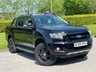 USED 2018 68 FORD RANGER 2.2 TDCi Black Edition Pickup Double Cab 4dr Diesel Manual 4WD Euro 6 (s/s) (160 ps) ** NO VAT ** FULL LEATHER +SAT NAV
