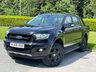 USED 2018 68 FORD RANGER 2.2 TDCi Black Edition Pickup Double Cab 4dr Diesel Manual 4WD Euro 6 (s/s) (160 ps) ** NO VAT ** FULL LEATHER +SAT NAV