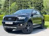 USED 2018 68 FORD RANGER 2.2 TDCi Black Edition Pickup Double Cab 4dr Diesel Manual 4WD Euro 6 (s/s) (160 ps) ** NO VAT ** FULL LEATHER +SAT NAV