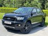 USED 2018 68 FORD RANGER 2.2 TDCi Black Edition Pickup Double Cab 4dr Diesel Manual 4WD Euro 6 (s/s) (160 ps) ** NO VAT ** FULL LEATHER +SAT NAV