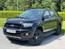 USED 2018 68 FORD RANGER 2.2 TDCi Black Edition Pickup Double Cab 4dr Diesel Manual 4WD Euro 6 (s/s) (160 ps) ** NO VAT ** FULL LEATHER +SAT NAV