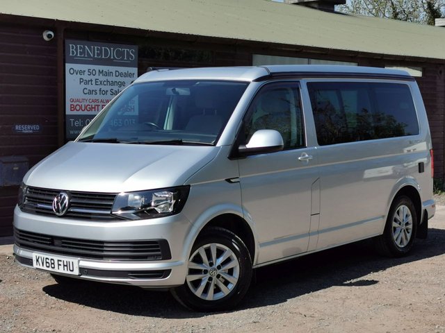 2019 68 Volkswagen California 2.0 TDI BlueMotion Tech Beach Camper 4dr Diesel DSG Euro 6 (s/s) (150 ps)