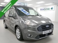 USED 2022 22 FORD TRANSIT CONNECT 1.5 EBL 120 BHP L1 240 LIMITED AUTOMATIC 1 OWNER | AUTOMATIC | 240 WEIGHT | 3 SEATS