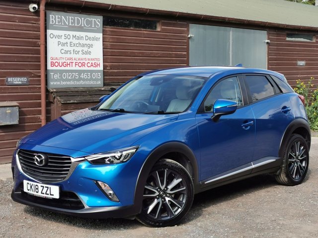 2018 18 Mazda CX-3 2.0 SKYACTIV-G Sport Nav SUV 5dr Petrol Auto Euro 6 (s/s) (121 ps)
