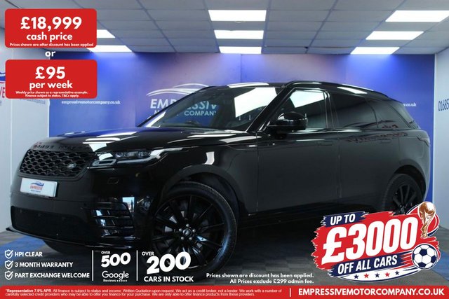View our Land Rover Range Rover Velar 2.0 D180 R-Dynamic SE SUV 5dr Diesel Auto 4WD Euro 6 (s/s) (180 ps)