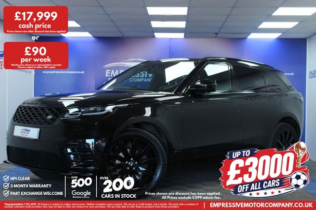 View our Land Rover Range Rover Velar 2.0 D180 R-Dynamic SE SUV 5dr Diesel Auto 4WD Euro 6 (s/s) (180 ps)