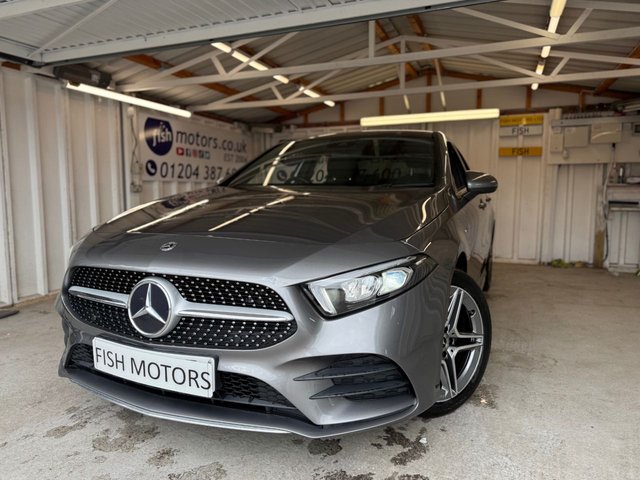 2021 21 MERCEDES-BENZ A-CLASS 1.3 A250e 15.6kWh AMG Line Saloon 4dr Petrol Plug-in Hybrid 8G-DCT Euro 6 (s/s) (218 ps)+1 OWNER FROM NEW+2 KEYS+2 CABLES+HALF LEATHER SEATS+APPLE CAR PLAY+DIGITAL COCKPIT+PRIVACY 2 KEYS+2 CABLES+HISTORY+MEDIA+1 OWNER FROM NEW+HALF LEATHER SEATS+CLIMATE+PRIVACY+18" ALLOYS+APPLECARPLAY+BLUETOOTH+APPS+CRUISE+HEATED FRONT SEATS+REVERSE CAM+HPI CLEAR