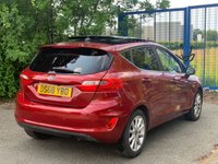 USED 2018 68 FORD FIESTA 1.0T EcoBoost GPF Titanium X Hatchback 5dr Petrol Manual Euro 6 (s/s) (125 ps)2 KEYS+PANORAMIC SUNROOF+MEDIA+NAVIGATION+BLUETOOTH+ALLYS+HALF LEATHER SEATS+USB+AUX+DAB 2 KEYS+HISTORY+PARKING SENSORS+HALF LEATHER SEATS+PANO SUNROOF+NAV+CLIMATE+PRIVACY+BLUETOOTH+MEDIA+USB+AUX+DAB+APPS+ALLOYS+CRUISE+HEATED FRONT SEATS+HPI CLEAR