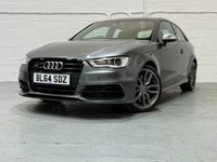 USED 2015 64 AUDI S3 2.0 TFSI Hatchback 3dr Petrol S Tronic quattro Euro 6 (s/s) (300 ps) SERVICE HISTORY, WARRANTY