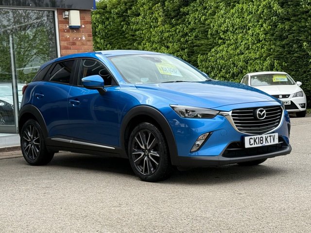 2018 18 Mazda CX-3 1.5 SKYACTIV-D Sport Nav SUV 5dr Diesel Manual Euro 6 (s/s) (105 ps)