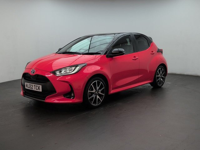 USED 2022 22 Toyota Yaris 1.5 Vvt-H Launch Edition Hatchback 5dr Petrol Hybrid E-Cvt Euro 6 (s/S) (116 Ps) -Apple Carplay + Air Conditioning-