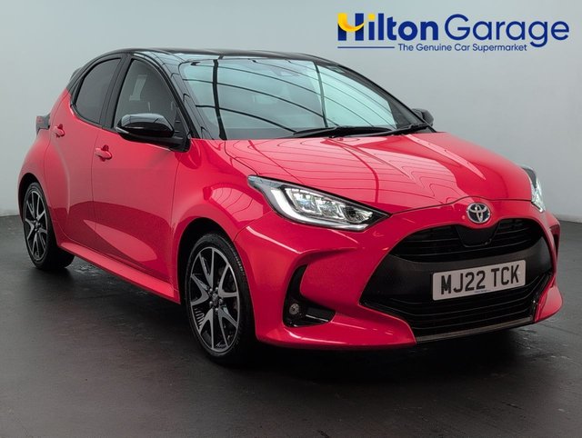 USED 2022 22 Toyota Yaris 1.5 Vvt-H Launch Edition Hatchback 5dr Petrol Hybrid E-Cvt Euro 6 (s/S) (116 Ps) -Apple Carplay + Air Conditioning-