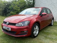 USED 2015 15 VOLKSWAGEN GOLF 1.6 TDI BlueMotion Tech Match Hatchback 5dr Diesel DSG Euro 5 (s/s) (105 ps) AUTOMATIC+&pound;20/YEAR ROAD TAX+FRESH 12 MONTH MOT
