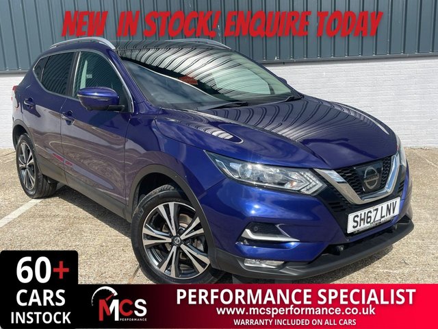 2017 67 NISSAN QASHQAI 1.6 dCi N-Connecta SUV 5dr Diesel Manual Euro 6 (s/s) (130 ps) **SALE** EVERY CAR REDUCED !