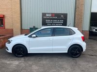 USED 2017 17 VOLKSWAGEN POLO 1.2 TSI BlueMotion Tech Match Hatchback 5dr Petrol Manual Euro 6 (s/s) (90 ps) *FSH *ZERO DEPO FINANCE *1  OWNER