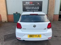 USED 2017 17 VOLKSWAGEN POLO 1.2 TSI BlueMotion Tech Match Hatchback 5dr Petrol Manual Euro 6 (s/s) (90 ps) *FSH *ZERO DEPO FINANCE *1  OWNER