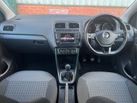 USED 2017 17 VOLKSWAGEN POLO 1.2 TSI BlueMotion Tech Match Hatchback 5dr Petrol Manual Euro 6 (s/s) (90 ps) *FSH *ZERO DEPO FINANCE *1  OWNER