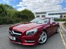 USED 2015 65 MERCEDES-BENZ SL 4.7 SL500 V8 AMG Sport Convertible 2dr Petrol G-Tronic+ Euro 6 (s/s) (455 ps)-Factory Extras Worth �&pound;3,025-STUNNING LOW MILEAGE EXAMPLE-FINISHED IN HYACINTH RED METALLIC WITH IVORY NAPPA LEATHER UPHOLSTERY-1 FORMER KEEPER-REVERSE CAMERA-ACTIVE PARK ASSIST-SPORTS STEERING WHEEL-AIR SCARF-HEATED SEATS-ROOF AMBIENT LIGHTING FUNCTION-ELECTRIC FOLDING MIRRORS-BLUETOOTH-CRUISE CONTROL-SATNAV-DAB RADIO-SPORTS SUSPENSION-AUTOMATIC HIGH BEAM CONTROL-19