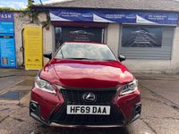 USED 2019 69 LEXUS CT 1.8 200h F Sport Hatchback 5dr Petrol Hybrid E-CVT Euro 6 (s/s) (136 ps) BEAUTIFUL RED, CLEAN INSIDE AND OUT