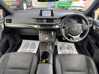 USED 2019 69 LEXUS CT 1.8 200h F Sport Hatchback 5dr Petrol Hybrid E-CVT Euro 6 (s/s) (136 ps) BEAUTIFUL RED, CLEAN INSIDE AND OUT