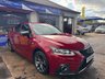 USED 2019 69 LEXUS CT 1.8 200h F Sport Hatchback 5dr Petrol Hybrid E-CVT Euro 6 (s/s) (136 ps) BEAUTIFUL RED, CLEAN INSIDE AND OUT