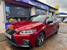 USED 2019 69 LEXUS CT 1.8 200h F Sport Hatchback 5dr Petrol Hybrid E-CVT Euro 6 (s/s) (136 ps) BEAUTIFUL RED, CLEAN INSIDE AND OUT